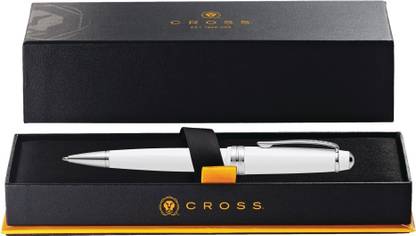 CROSS Cross Bailey Light Polished White Resin Ballpoint Pen Ball Pen
