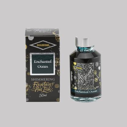 DIAMINE ENCHANTED OCEAN SHIMMER 50 ML Ink Bottle