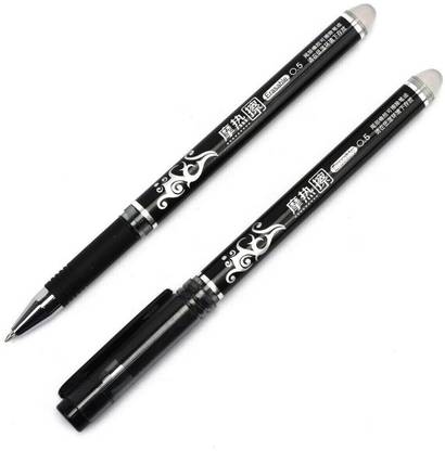 Like it Black Eraserble Gel Pens 3pc with Ultra Fine 0.35mm Point for Smooth Writing Gel Pen
