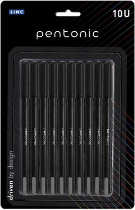 Pentonic 0.7 mm Ball Pen Blister Pack | Sleek Matte Finish Body, Effortless Writing Ball Pen