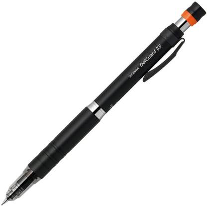 Zebra Sarasa Zebra Mechanical Pencil Delguard Type Lx 0.5mm, BLACK Body (P-MA86-BK) Mechanical Pencil