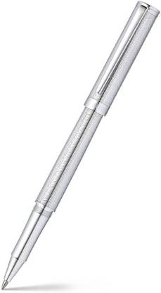 SHEAFFER Intensity | E9241 Engraved Chrome With Chrome Trim | Premium Roller Ball Pen