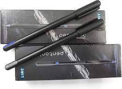 Pentonic Pentonic 0.7mm Ball Pen|Matt Finish, Effortless Writing Black & Blue Combo Ball Pen