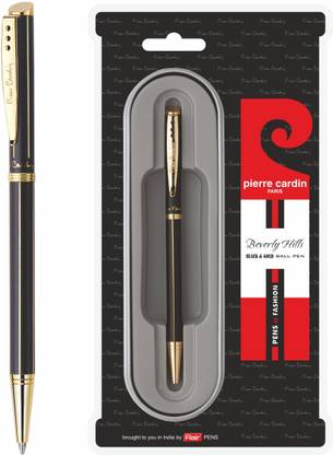PIERRE CARDIN Beverly Hills Black & Gold Ball Pen