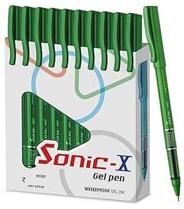 HAUSER Sonic X | Water Proof Ink For Smooth Flow System | Gel Pen