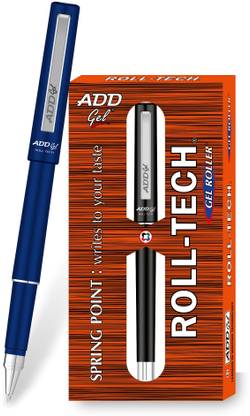 Add Gel New ADD GEL Roll Tech Pen - Black Gel Pen