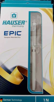 HAUSER Epic Gold Designer Ball Pen Box Pack | Metal Body With Stylish Design Ball Pen