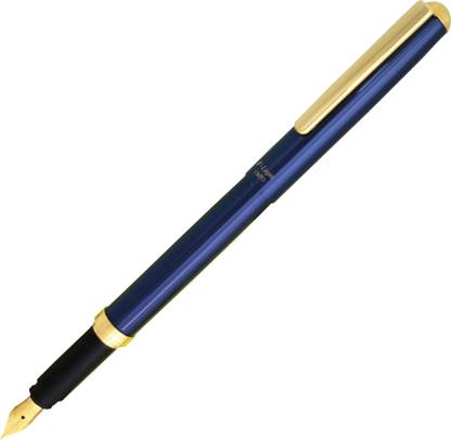 OHTO F-Lapa Fountain pen Blue Body For Signature Calligraphy, Smooth Elegant Writing Fountain Pen