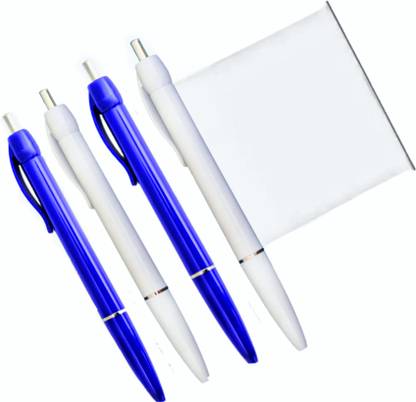 स्ट्राइस स्ट्राइस लुनार रोल-आउट बैनर विथ पेपर (2 व्हाइट पेन + 2 B;ue पेन) बॉल पेन