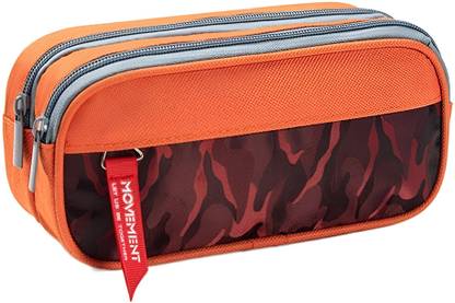 Happykids Large Capacity Pencil Pouch Printed Art Canvas Pencil Box
