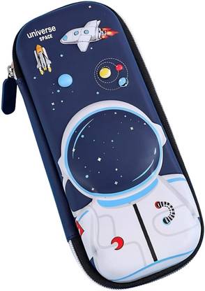 SYGA Children's Multi-Functional Compartments with Universe Space, Astranot Art EVA Pencil Box