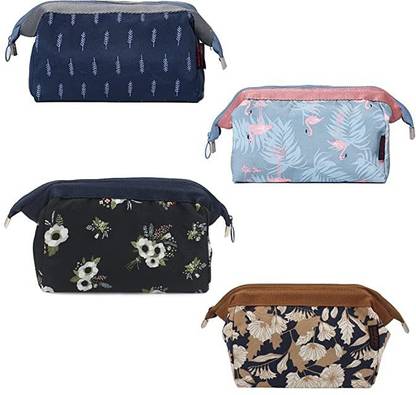 TREXEE Pencil Pouch Aesthetic Pencil Case Large Capacity Pencil Pouch for Boys Girls College High School Supplies Cute Pen Pouch Korean Bag Stationery Bag Art Canvas Pencil Boxes
