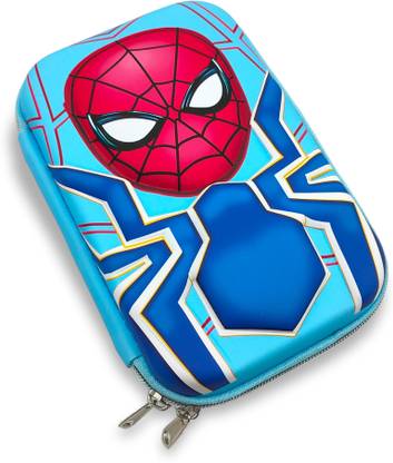 tishna Spiderman Designed Pencil Box Smiggle Pouch For Kids Spider Man Smiggle Designed Art EVA Pencil Box