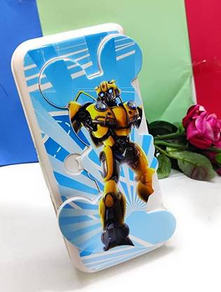 KIDOS JOY Yellow robot Pencil Case Yellow robot Pencil Box Art Plastic Pencil Box