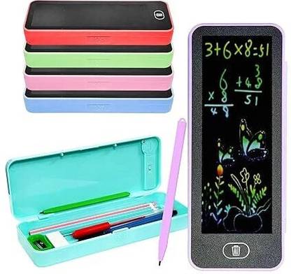Arham LCD PENCIL BOX WITH STYLUS PEN CLASSY DESIGN WITH LCD Art Plastic Pencil Box