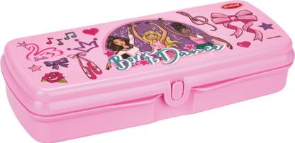 Pratap Go School Barbie Art Polypropylene Pencil Box
