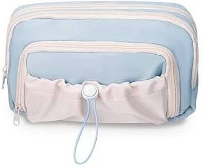 Aravt Korean Aesthetic Pen Case for Girls Aesthetic Pouch Art Polyester Pencil Boxes