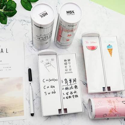 HEEPI Multi Functional Pencil Case(Large, Multi Color, Cylindrical) Multi Functional Pencil Case(Large, Multi Color, Cylindrical) Art Plastic Pencil Box