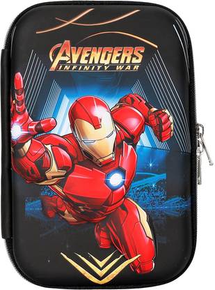 ALNA-TURA AVENGERS IRON MAN, AVENGERS, SPIDER MAN Art EVA Pencil Box