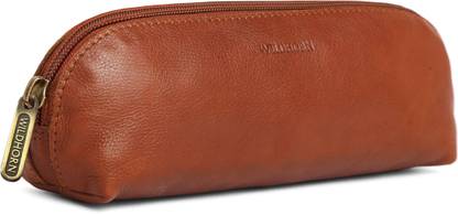 WILDHORN UrbanVogue Solid Art Pure Leather Pencil Box