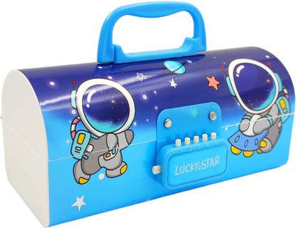 dishvy 7058 Pencil Box - Space Geometry Box
