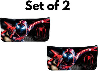 Love And Joy Spiderman Pouch Art Polyester Pencil Boxes