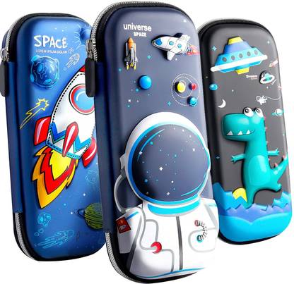 toyprofessor ASTRONAUT SPACE Art EVA Pencil Box