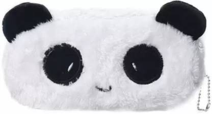 Lata Panda Panda Art Polyester Pencil Box
