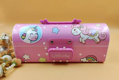 Paper Bear Multi-Function Storage Bag Secret Compartment Pencil Box Multi-Layer Password Protected Pencil Box Art Plastic Pencil Box