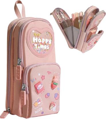 Akvanar Pencil pouch pencil Case Large Capacity Stationery school 1 pencil pouch Art Canvas Pencil Box
