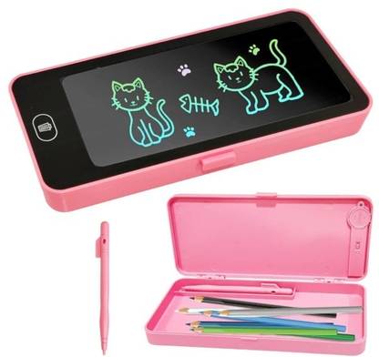 SummitSphere Solutions 001 Writing, Educational, Autolock Art Metal Pencil Box