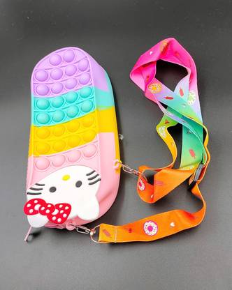 Paper Bear Hello kitty POPIT Art EVA Pencil Box