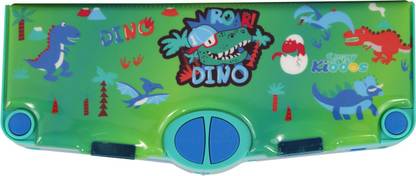 smily kiddos 1 Dinosaur Art Plastic Pencil Box