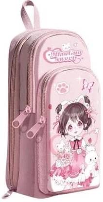 CraftGuru MIAOGUO SWEET Baby Doll Miaoguo Sweet Eva Art Polyester Pencil Box