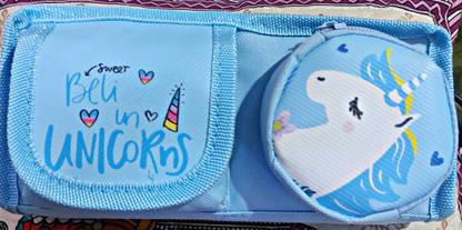 UNIQUE UNICORN SWEET BELIUN UNICORNS Art Polyester Pencil Box