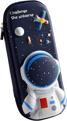 netizen Quality 3D Pencil Case/Box for Kids and Students Space Art EVA Pencil Box