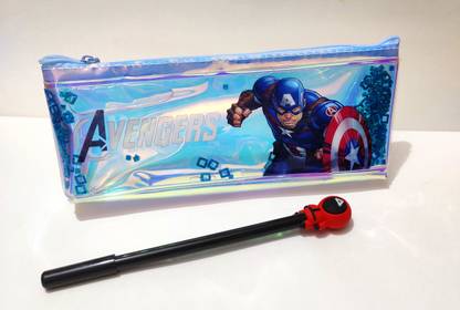 payal enterprises Avenger squid game pen Art Canvas Pencil Box