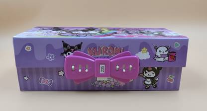 पेपर बियर Multi-Function Storage Bag Secret Compartment Pencil Box मल्टी-लेयर पासवर्ड प्रोटेक्टेड पेंसिल बॉक्स आर्ट EVA पेंसिल बॉक्स