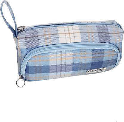 Climberty Pouch Pencil Box with Multi Compartment Canvas Multi Compartment Art Canvas Pencil Box