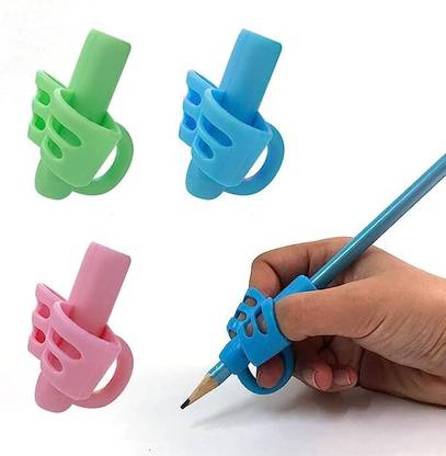 TREXEE Silicone Pencil Grips Pencil Holder Writing Aid Grip for Kids Handwriting, Pencil Grip