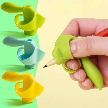 TREXEE Soft Silicone Pencil Grips Writing Aid Grip for Kids Handwriting, Pencils Holder Pencil Grip