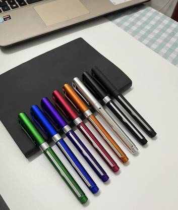 Rinpoche Pen with Paper Scroll InsideBallpoint Pen with Built-In Paper for School, Office Pencil Grip