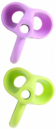 YTM PACK OF 2 Silicone Pencil Grips for Kids Handwriting Pencil Holder for Children Pencil Grip