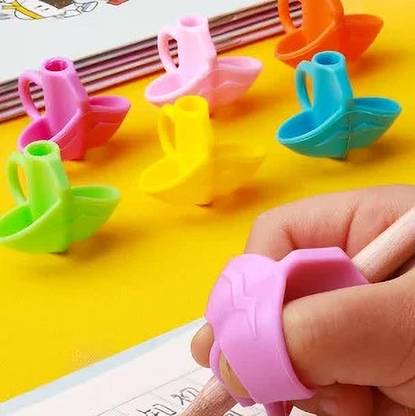 9Up Pack Of 8 Kids Pen Writing Assistant Holder Child Grip Pencil Handwritten Pencil Grip