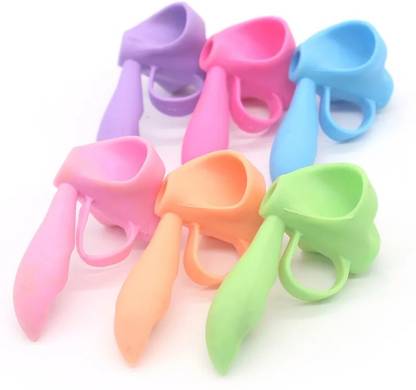 9Up Five Finger Silicone Pencil Grip for Kids Handwriting Pencil Grip