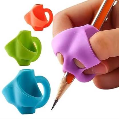 DSP Silicone Pencil Grips ,Trainer Pencil Grip (Pack of 3) Pencil Grip