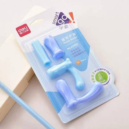 Deli Pencil Grip Set Improve Handwriting Hand Posture Correction Pencil Holder Pencil Grip