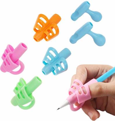 TREXEE 6Pcs Silicone Pencil Grip ,Writing Claw for Pencils for Kids Pencil Holder, Pencil Grip