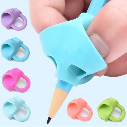 el syco Pencil Grips for Kids Handwriting, Children Pencil Holder Pencil Grip(Pack of 5) Pencil