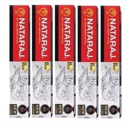 Maa vaishno collection 5 packet of Pencil set [50 Pencil+5 Eraser+5 Sharpener] Pencil